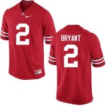 Men's Ohio State Buckeyes #2 Christian Bryant Red Nike NCAA College Football Jersey Hot MEC5344VQ